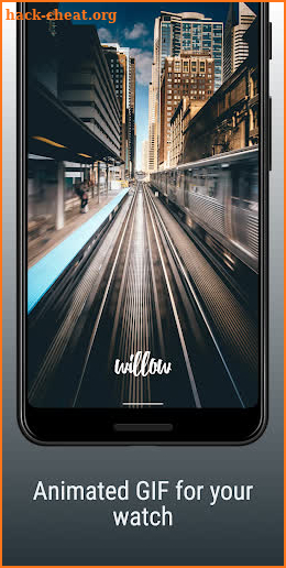 Willow Motion - Animated GIF Watch Face screenshot