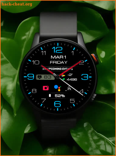 WIN Classic Black Watch Face screenshot