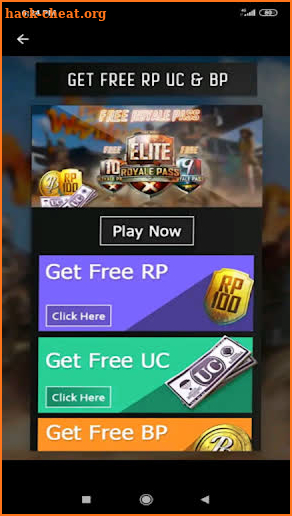 Win Daily Free UC & Royale Pass:Season 14 screenshot