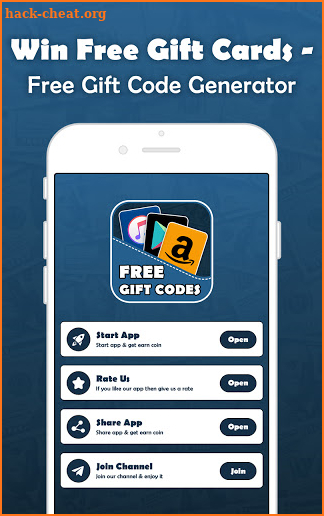 Win Free Gift Cards - Free Gift Code Generator screenshot