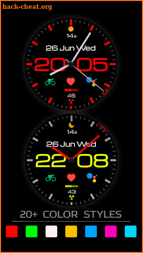 WIN - MOD4 Hybrid watch face screenshot