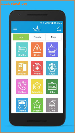 WIN: What I Need – Resources and Services screenshot