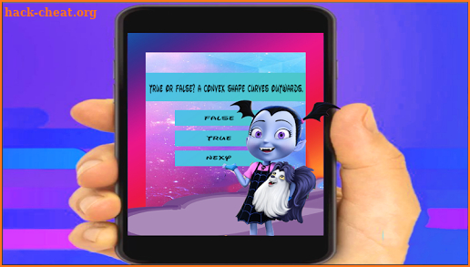 win with vampirina math quiz screenshot