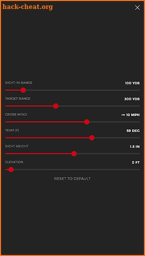 Winchester Ballistics Calculator screenshot