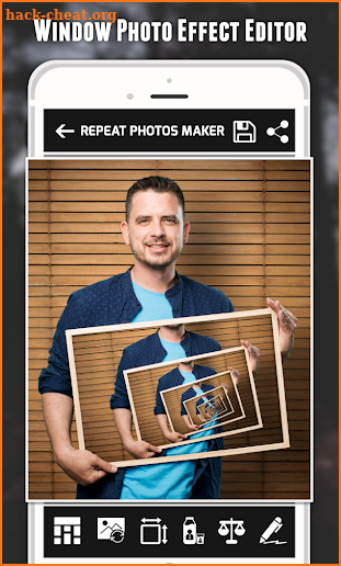 Window Photo Editor : Repeat Photos Animation screenshot