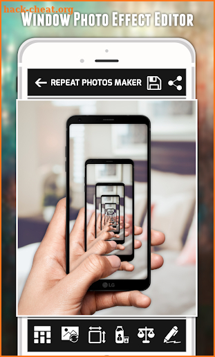 Window Photo Editor : Repeat Photos Animation screenshot