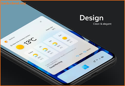 Windows 11 for klwp screenshot