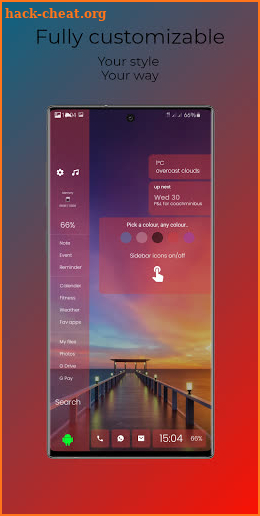 Windroid KLWP Theme screenshot