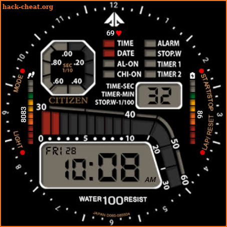 Windsurfer D060 Enhanced Watch screenshot