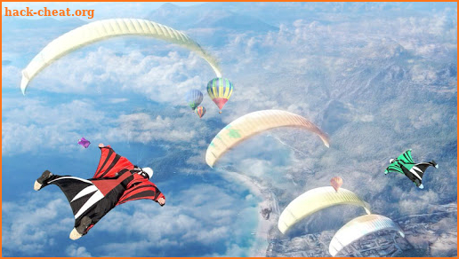 Wingsuit Simulator 3D - Skydiving Game screenshot