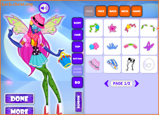 Winks Club Dress Up Dolls screenshot