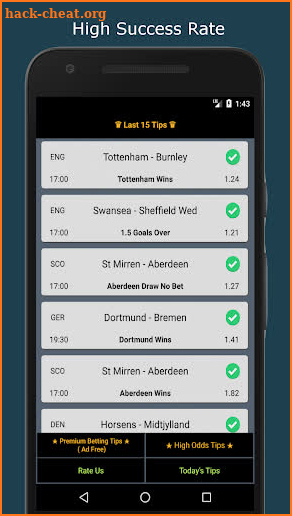 Winning Gang - Football Betting Tips screenshot