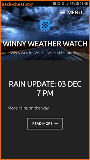 Winny Weather Watch screenshot