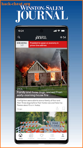 Winston-Salem Journal screenshot