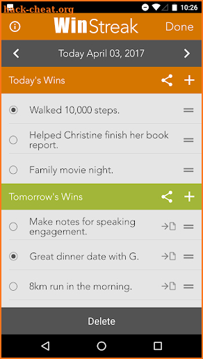 WinStreak® - Strategic Coach® screenshot