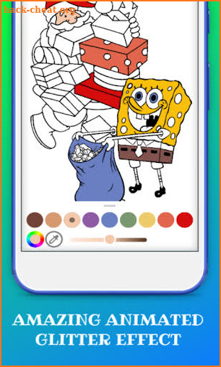 Winter and Christmas Coloring Book screenshot