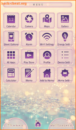 Winter Brilliance Theme +HOME screenshot