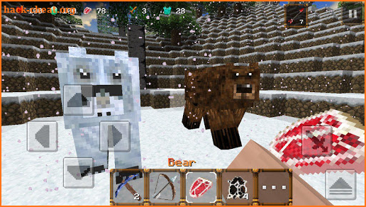 Winter Craft Explore screenshot