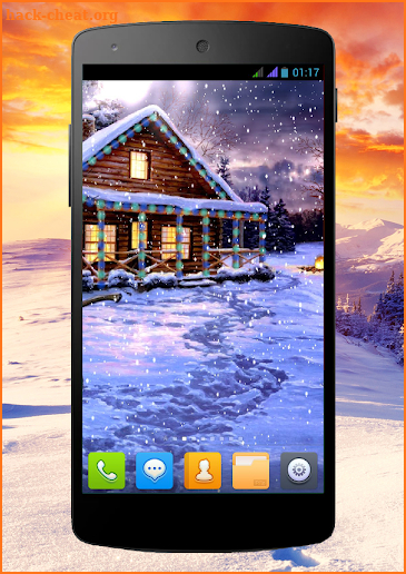 Winter Holiday Pro LWP screenshot