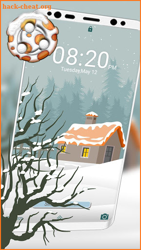 Winter House Launcher Theme screenshot