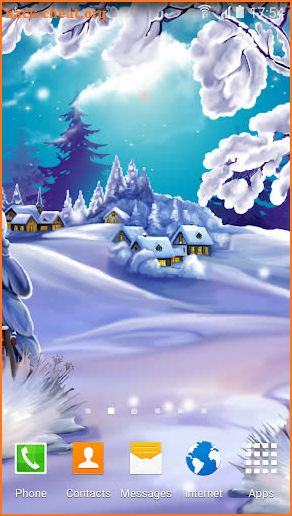 Winter Landscape Wallpaper screenshot