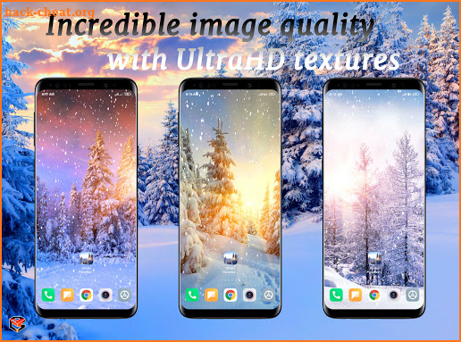 Winter Paradise PRO 4K Live Wallpaper screenshot