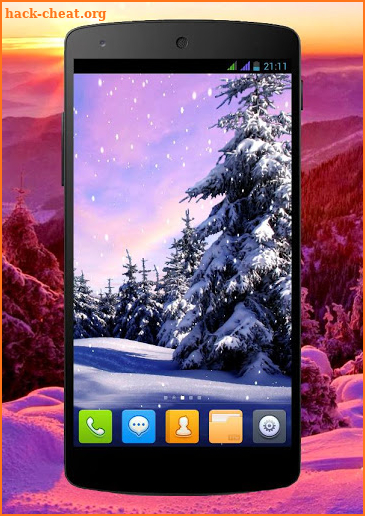 Winter Pro Live Wallpaper screenshot