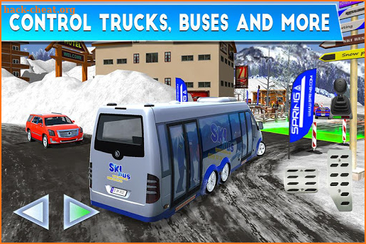 Winter Ski Park: Snow Driver screenshot