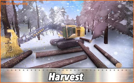 Winter Timber Trucks Simulator 2019 screenshot