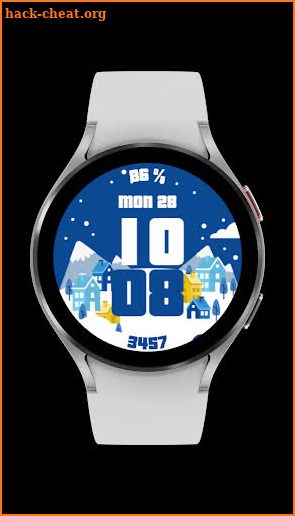 Winter Time: Digital WatchFace screenshot