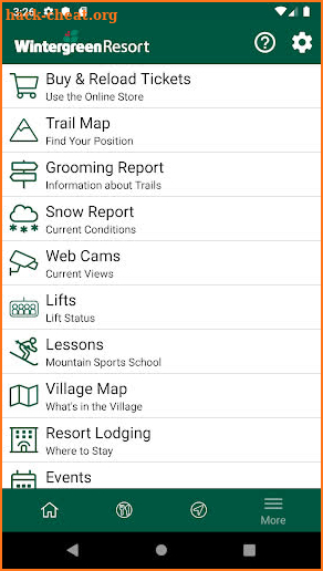 Wintergreen Resort screenshot