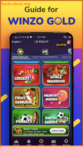 Winzo Gold Pro Earn Money From Playing Games Guide screenshot