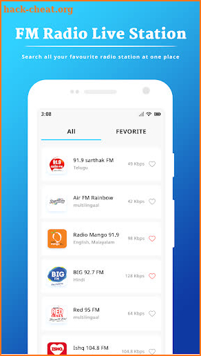 Wireless FM - Radio Without internet screenshot