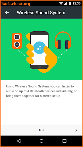 Wireless Sound System screenshot