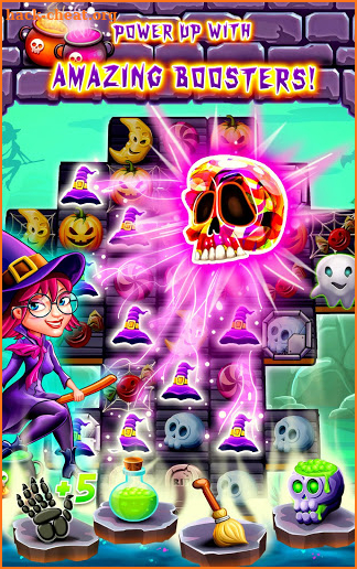 Witchdom - Candy Witch Match 3 Puzzle screenshot