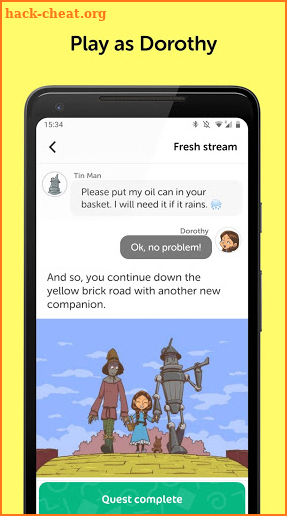 Wizard Of Oz - Chat Adventure screenshot