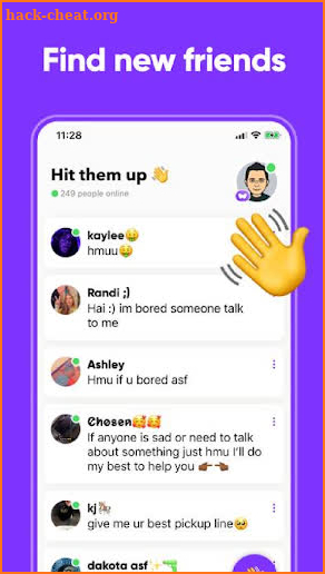 Wizz Tips Make New Friends screenshot