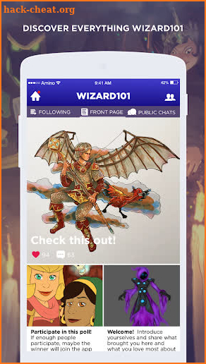 Wizzy Amino for Wizard101 screenshot