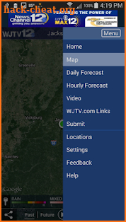 WJTV Weather screenshot