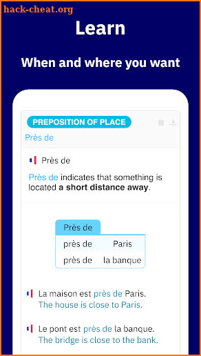 Wlingua - Learn French screenshot