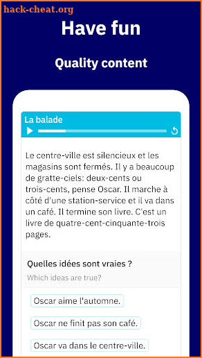 Wlingua - Learn French screenshot