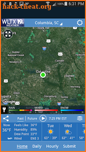 WLTX Weather screenshot