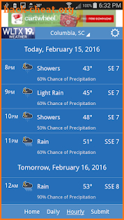 WLTX Weather screenshot