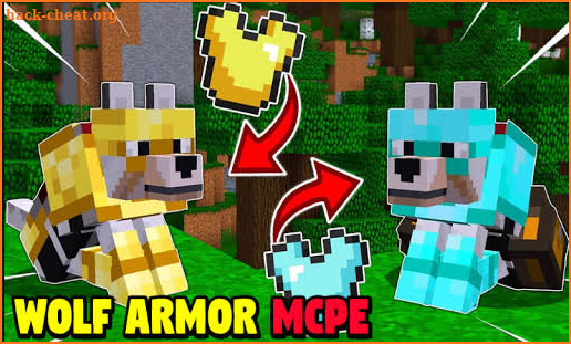 Wolf Armor Addon for Minecraft PE screenshot