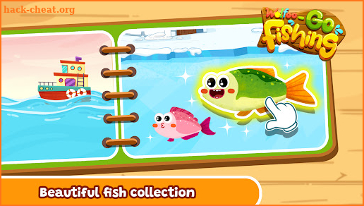 Wolfoo Baby Fishing For Kids screenshot