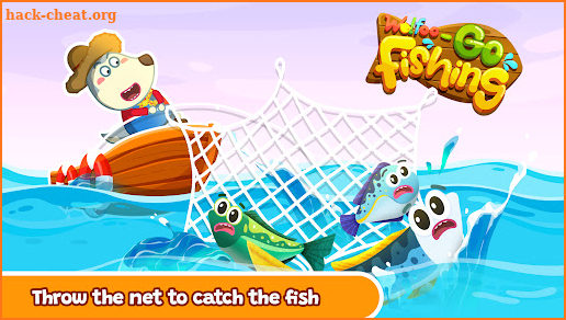 Wolfoo Baby Fishing For Kids screenshot