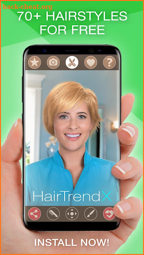 Woman & Girl Hair Styler App - Hair Color Changer screenshot