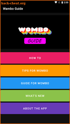 WOMBO APP AI Make Selfie Sing Free Guide screenshot