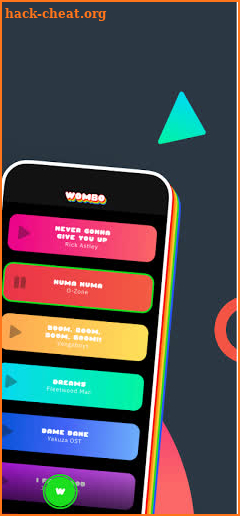 Wombo: Make your selfies sing screenshot