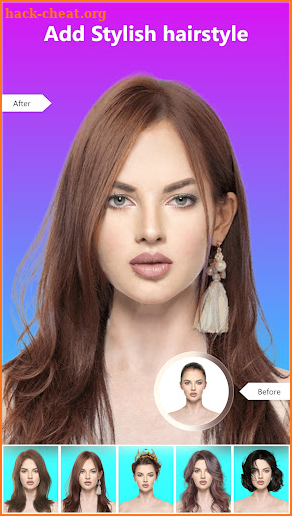 Women & Man hairstyles screenshot